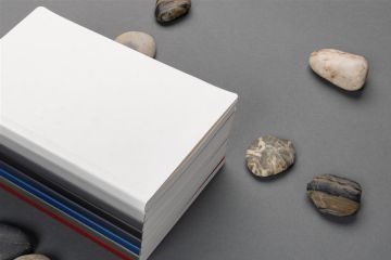 Steinpapier Notizbücher bedrucken